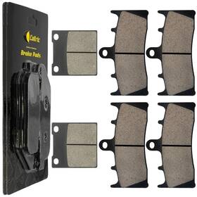 Celox Hu3542mp138lr Front Rear Brake Pads For Suzuki Gsx-r750 Gsxr750 1996 1997 1998 1999