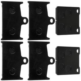 Celox Hu3823mp185lr Front Rear Brake Pads For Suzuki Gsx-r750 Gsxr750 1988 1989 1990 1991 1992