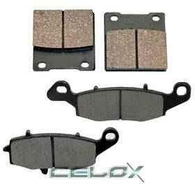 Celox Hu3847mp191lr Front And Rear Brake Pads For Suzuki Gs500 2001 2002 / 59102-33810 69100-01820