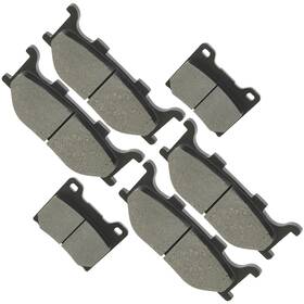 Celox Hu3972mp143lr Front Rear Brake Pads For Yamaha Xvs1100aw V-star 1100 Classic 2005-2009