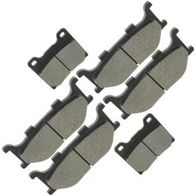 Hu3974mp143lr Celox Front Rear Brake Pads For Yamaha Xvs1100a V-star 1100 Classic 2000-2006