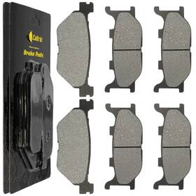 Hu3978mp143lr Celox Front And Rear Brake Pads For Yamaha Xvs1300ctf 1300 Deluxe 2013-2015
