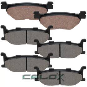 Hu4186mp179lr Celox Front And Rear Brake Pads For Yamaha Xvs950ct V-star 950 Tourer 2009-2017