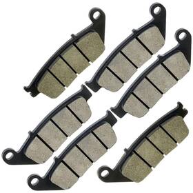 Hu4370mp151lr Celox Front Rear Brake Pads For Honda Gl1500ct Valkyrie 1500 Tourer 1997-2003