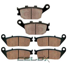 Hu7227mp128lr Celox Front Rear Brake Pads For Honda Vt1300cs Sabre 2010 2011 2012 2013-2016