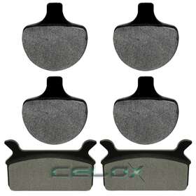 Hu7353mp276lr Celox For Harley Davidson Flhtc Electra Glide Classic 1984-1999 Front Rear Brake Pads