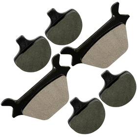 Celox Hu7355mp276lr For Harley Davidson Fxef Fxr Super Glide 1987-1994 Front And Rear Brake Pads