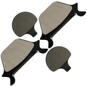 Celox Hu7373mp276lr For Harley Davidson Flst Heritage Softail 1988-1990 Front And Rear Brake Pads