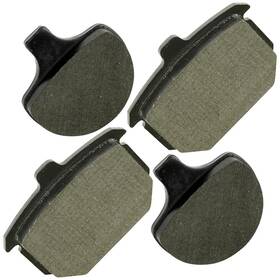 Hu7387mp276lr Celox For Harley Davidson Fxst Softail 1984 Front And Rear Brake Pads