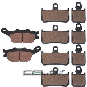 Celox Hu7464mp236lr For Yamaha R1 Yzf-r1 Yzfr1 2007 2008 2009 2010-2014 Front And Rear Brake Pads