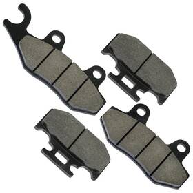 Hu8175mp104lr Celox Front And Rear Brake Pads For Kawasaki Kdx200 Kdx200sr 1990 1991 1992 1993
