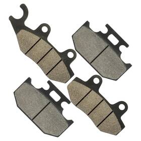 Celox Hu8179mp104lr Front And Rear Brake Pads For Kawasaki Kdx250 1992 1993