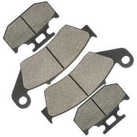 Celox Hu8393mp126lr Front Rear Brake Pads For Yamaha Yz400 1998 / Yz400f