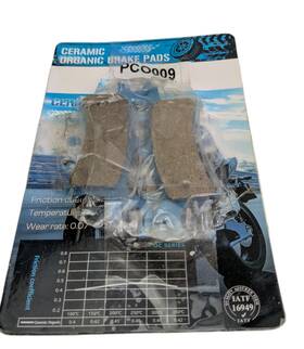 Pco009 Ceramic Organic Brake Pads Double-h Sintered For Harley-davidson