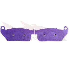 Cf052425sa01 Cfsa Carbon Fiber Brake Pads Front For Harley-davidson Sportster 883 Xl883 2004-2008