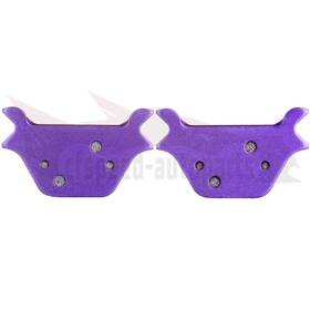 Cf052435sa01 Cfsa Carbon Fiber Brake Pads Rear For Harley-davidson Dyna Super Glide Fxd 1995-1999