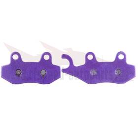 Cf052450sa01 Cfsa Carbon Fiber Brake Pads Rear For 08-15 Kawasaki Klr650 2010-11 Kymco 150 Quannon