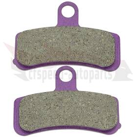 Cf052456sa01 Cfsa Carbon Fiber Brake Pads Kit Front For 2008 2009 2010 Harley Softail Rocker Fxcw