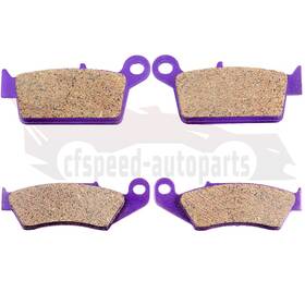 Cfsa Cf991239sa01 Carbon Fiber Brake Pads Kit Front And Rear For 2000-2009 Gas Ec250 Fa131 Fa185