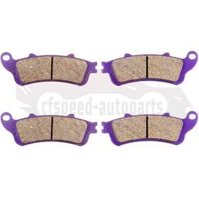 Cf991245sa01 Cfsa Carbon Fiber Brake Pads Kit Front For 2002-09 Honda Vfr800 Interceptor 800 Fa261