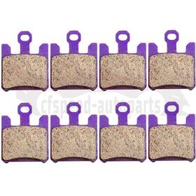 Cf991248sa01 Cfsa Carbon Fiber Brake Pads Front For Kawasaki Zx1000d Ninja Zx10r 2006-2007