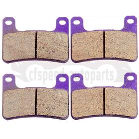 Cf991251sa01 Cfsa Fa379 Carbon Fiber Brake Pads Front For 04 05 06 07 08 09 Suzuki Gsxr600 Gsxr750