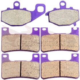 Cf991252sa01 Cfsa Brake Pads Kit Front And Rear For 11-13 Kawasaki Zx1000g Ninja 1000 2010-13 Z1000