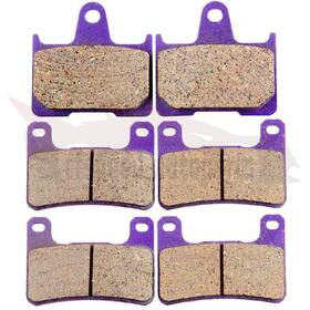 Cf991253sa01 Cfsa Carbon Fiber Brake Pad Front Rear For 04-06 Suzuki Gsxr 600 750 1000 Fa379 Fa254