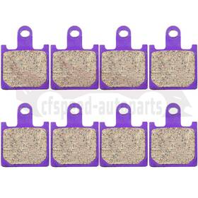 Cf991293sa01 Cfsa Fa417 Carbon Fiber Brake Pads Kit Front For 2007 2008 Kawasaki Z 1000 Zr