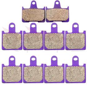 Cf991296sa01 Cfsa Brake Fiber Pads Front And Rear For 2012 2013 2014 Kawasaki Zx1400e Ninja Zx14r