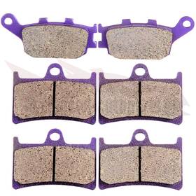 Cf991315sa01 Cfsa Carbon Fiber Brake Pads Front And Rear For 2005-16 Yamaha Yzf R6 06-14 Fz1
