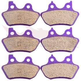 Cf991324sa01 Cfsa Carbon Fiber Brake Pads Front Rear For 2001 Harley Dyna Super Glide Sport Fxdx