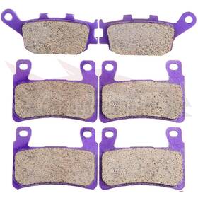 Cf991336sa01 Cfsa Carbon Fiber Brake Pads Replacement Kit Front Rear For 2003 2004 Honda Cbr600rr