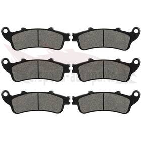 C84442801cfsa Cfspeed-autoparts Front Rear For 2001-2008 Honda Gl1800 Goldwing 1800 Carbon Fiber Brake Pads