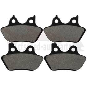 C84443101cfsa Cfspeed-autoparts Front Rear For 2004 Harley Dyna Low Rider Efi Fxdli Carbon Fiber Brake Pads