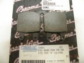130061 Chrome Specialties Gma High Quality Disc Brake Pads Style Type B Calipers