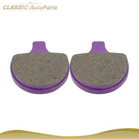 C05242801aps Classic Autoparts Front Carbon Fiber Brake Pads For 1984-1999 Harley Davidson Sportster Softail