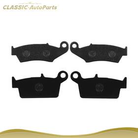 C84442701aps Classic Autoparts Front Rear Carbon Fiber Brake Pad For Honda Cr125 R Crf 230 Xr 250 400 600