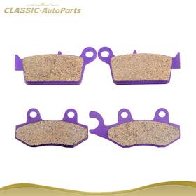 C99123101aps Classic Autoparts Front Rear Carbon Fiber Brake Pads For 2009 2010 Kawasaki Klx250sf Fa135 Fa131