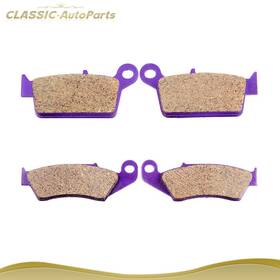 C99123901aps Classic Autoparts Front And Rear Carbon Fiber Brake Pads For 2000-2009 Gas Ec250 Fa131 Fa185