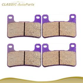 C99125101aps Classic Autoparts Front Carbon Fiber Brake Pads For 2011-2014 Kawasaki Zx1000j Ninja Zx10r Fa379