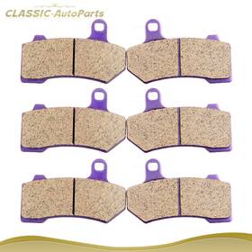 C99125701aps Classic Autoparts Front And Rear Carbon Fiber Brake Pads For Harley 08-12 Flhtc Electra Glide Fa409