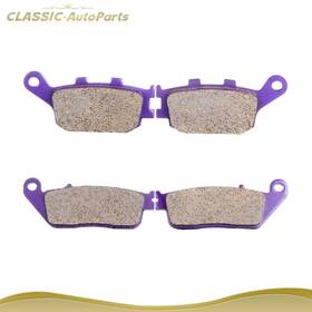 C99128201aps Classic Autoparts Front Rear Brake Pads For 10-15 Honda Vt1300cx Fury 04-09 Vtx1300c Fa196 Fa174