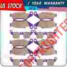 Crf450 185 346 Autodayplus Front Rear Kevlar Carbon Brake Pads For Honda Cr 125 R 250 Crf 736950662431