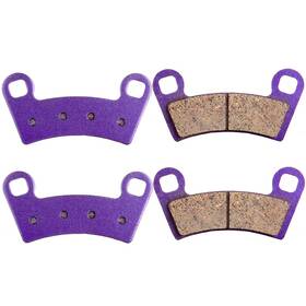 11115603 Cssunny 2 Pairs Front Brake Pads For 2008-14 Polaris Rzr 800 2008-11 Outlaw 525