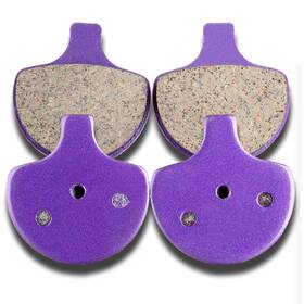 11115605 Cssunny 2 Pairs Of Front Brake Pads For 1986-1999 Harley-davidson Heritage Softail