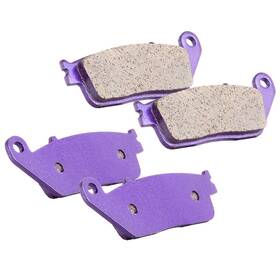 11115606 Cssunny 2 Pairs Of Front And Rear Brake Pads For 1995-03 Triumph Thunderbird Carbon Fiber