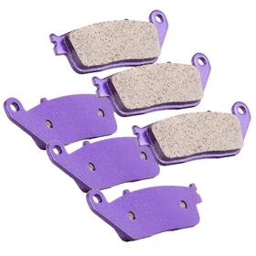 11115607 Cssunny 3 Pairs Of Brake Pads For 2002-2007 Buell Blast 2010-2015 Honda Fury