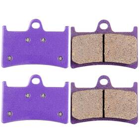 11115612 Cssunny 2 Pairs Of Front Brake Pads For 2012-2018 Yamaha Super Tenere Carbon Fiber