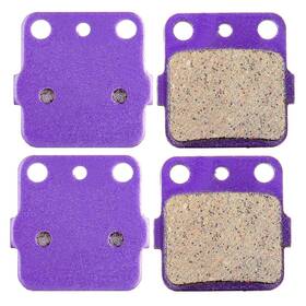 11115617 Cssunny 2 Pair Of Front Or Rear Brake Pads For 2004-2008 Arctic Cat 400 Dvx Carbon Fiber